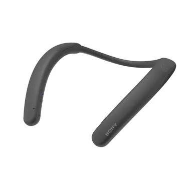 image of Sony Neckband Speaker Charcoal Gray with sku:srsnb10h-powersales