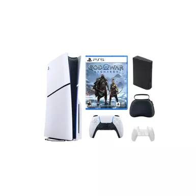 Playstation 5 Slim + God of War Bundle with Accessories