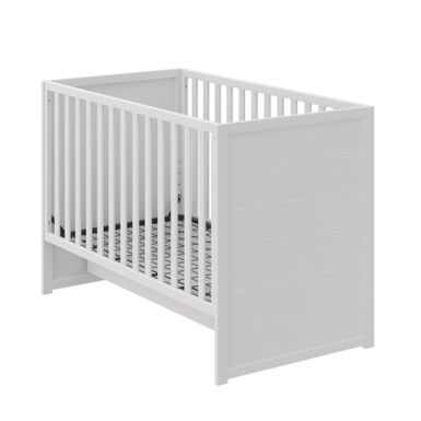 Little Seeds Haven 3-in-1 Convertible Storage Crib - White