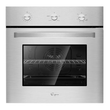 image of 24 in. 2.3 cu. Ft. Single Gas Wall Oven - Bake Broil Rotisserie Functions - Built-in Timer - Convection Fan in Stainless Steel - 24" with sku:fdny05ouu42hfp7kfufgpqstd8mu7mbs-overstock