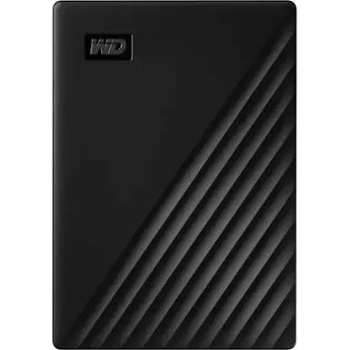 image of WD - My Passport 4TB External USB 3.0 Portable Hard Drive - Black with sku:bb21269554-bestbuy
