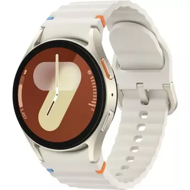 image of Samsung - Galaxy Watch7 Aluminum Smartwatch 40mm BT - Cream with sku:bb22324603-bestbuy