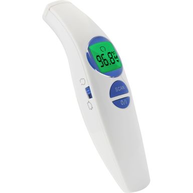 image of ZenBaby - Noncontact Thermometer - White with sku:bb21575656-6411710-bestbuy-zenbaby