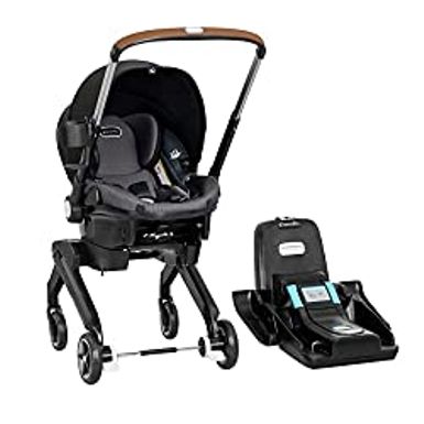 image of Shyft DualRide with Carryall Storage Infant Car Seat and Stroller Combo (Boone Gray) with sku:b0bh9gdz8h-amazon