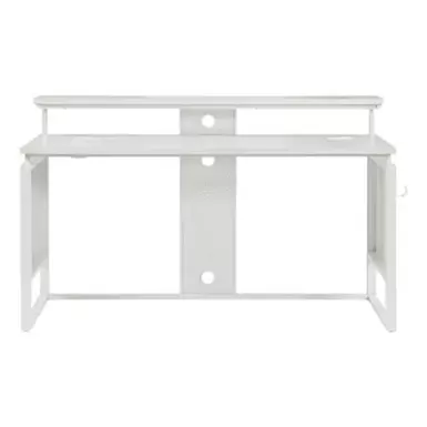 OSP Home Furnishings - ACE 60" Desk with Hutch Shelf - White