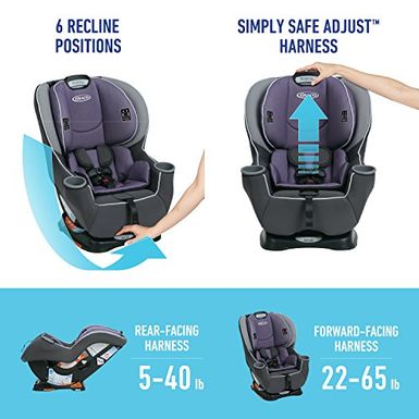 Graco Sequence 65 Convertible Car Seat, Anabele