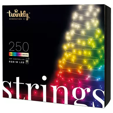 image of Twinkly - Smart Light Strings Special Edition 250 RGB+W LED Gen II, 65.6 ft - Multi with sku:tws250spp-electronicexpress