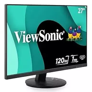 ViewSonic VX2716A 27 Inch 1080p 1ms 120Hz IPS Gaming Monitor with Eye Care, USB C, HDMI 1.4, and DisplayPort Inputs