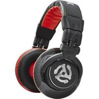 image of Numark Red Wave Carbon High-Quality Full-Range Over the Ear Headphones for DJs with sku:nurdwavecrbn-adorama