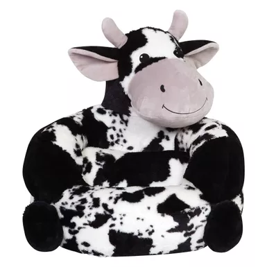 image of Children's Plush Cow Character Chair - Black with sku:izqu8ck-pyhcuirzgi-pigstd8mu7mbs-overstock