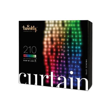 image of Twinkly Special Edition Curtain 210 RGB+W LED &#0150; Generation II with sku:tww210spp-electronicexpress