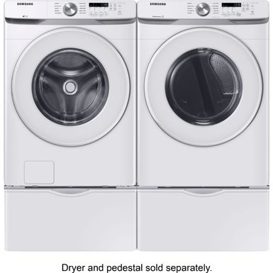 Alt View Zoom 15. Samsung - 4.5 Cu. Ft. High Efficiency Stackable Front Load Washer with Vibration Reduction Technology+ - White