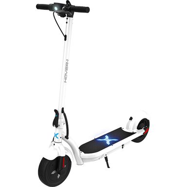 image of Hover-1 - Alpha Foldable Electric Scooter w/12 mi Max Operating Range & 17.4 mph Max Speed - White with sku:bb21954261-6497882-bestbuy-hover-1