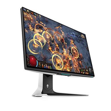 image of Alienware 27 Gaming Monitor - AW2721D (Latest Model) - 240Hz, 27-inch QHD, Fast IPS Monitor with VESA DisplayHDR 600, NVIDIA G-SYNC Ultimate Certification and IPS Nano Color Technology with sku:b08lr145zy-ali-amz