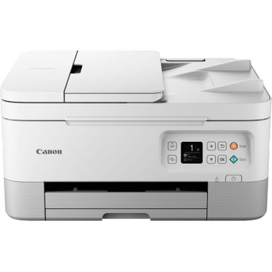 image of Canon - PIXMA TR7020a Wireless All-In-One Inkjet Printer - White with sku:bb21946132-6494258-bestbuy-canon