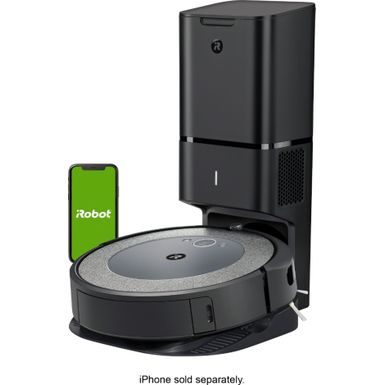 Alt View Zoom 1. iRobot - Roomba i3+ EVO (3550) Wi-Fi Connected Self Emptying Robot Vacuum - Neutral