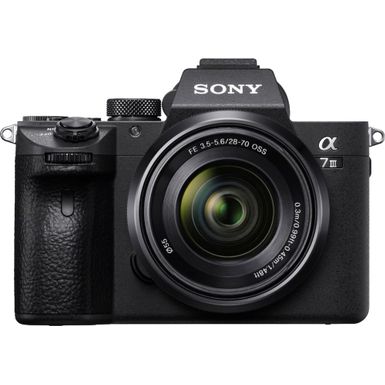 image of Sony - Alpha a7 III Mirrorless Camera with FE 28-70 mm F3.5-5.6 OSS Lens with sku:bb20979142-6213100-bestbuy-sony