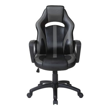 image of OSP Home Furnishings - Influx Gaming Chair - Gray with sku:bb21977664-6492162-bestbuy-osphomefurnishings
