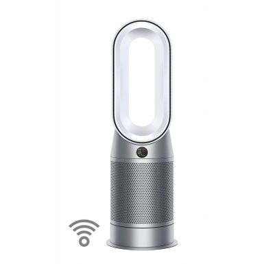 image of Dyson - Purifier Hot+Cool - HP07 - Smart Tower Air Purifier  Heater and Fan - White/Silver with sku:hp07-368960-01-abt