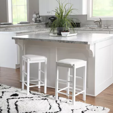 image of Jasmine Backless Counter Stool White Set Of Two with sku:lfxs1854-linon