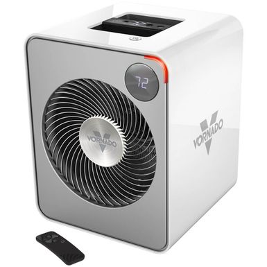 image of Vornado Whole Room Heater with Auto Climate - Gloss White with sku:vmh500-electronicexpress