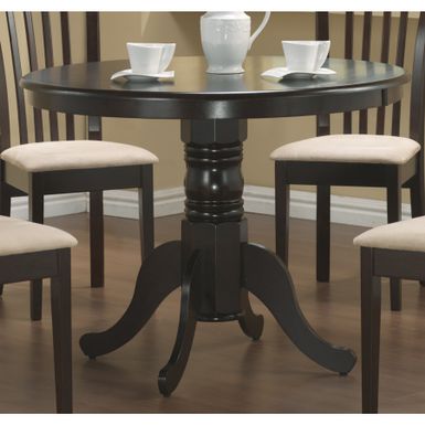 Coaster Company Round Cappuccino Dining Table