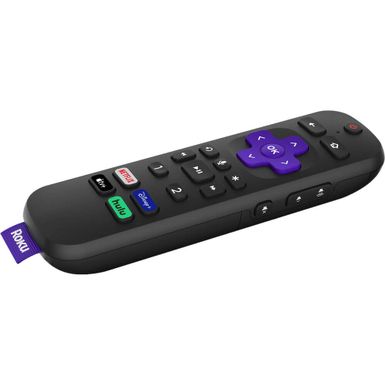 image of Roku Voice Remote Pro  Rechargeable Remote with TV Controls for Roku Players  Roku TV  and Roku Audio - Black with sku:rcs01r-electronicexpress