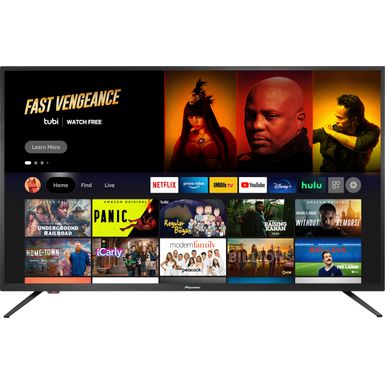 Front Zoom. Pioneer - 43" Class LED 4K UHD Smart Fire TV