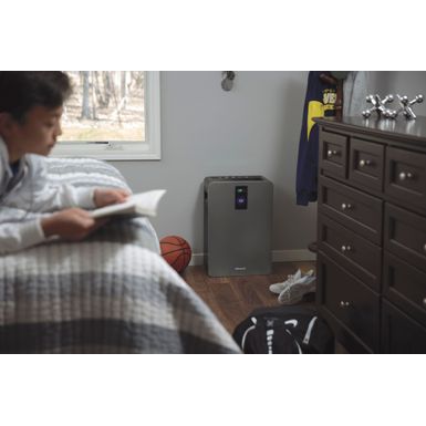 Alt View Zoom 14. BISSELL - air400 Air Purifier - Silver/Titanium