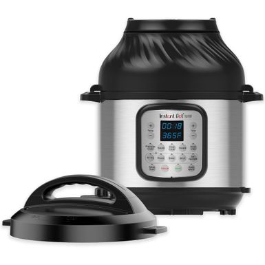 image of Instant Pot - 6Qt Crisp Pressure Cooker Air Fryer - Silver with sku:bb21808652-6473237-bestbuy-instantpot