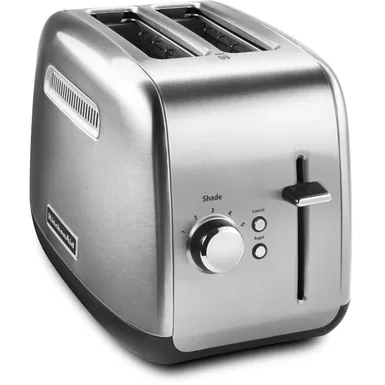 image of KitchenAid 2-Slice Toaster with Manual Lift Lever with sku:kmt2115sx-almo