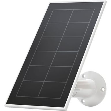 image of Solar Panel Charger for Arlo Ultra  Ultra 2  Pro 3  Pro 4 and Pro 3 Floodlight Cameras - White with sku:bb21713352-6452811-bestbuy-arlo
