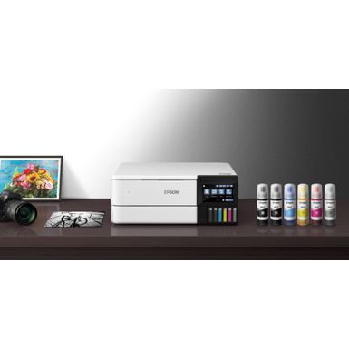 Alt View Zoom 33. Epson - EcoTank® Photo ET-8500 Wireless Color All-in-One Supertank Printer