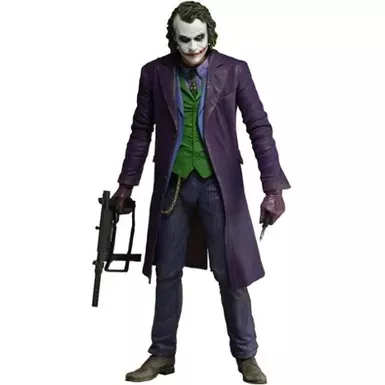 image of NECA - The Dark Knight Scale Action Figure - Joker with sku:bb22266153-bestbuy