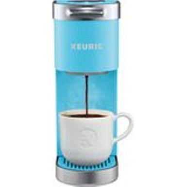 image of Keurig - K Mini Plus Coffee Maker - Cool Aqua with sku:bb21699149-6448769-bestbuy-keurig
