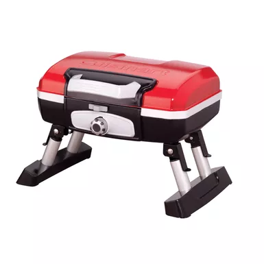 image of Cuisinart - Portable Tabletop Gas Grill Red with sku:cgg-180t-powersales
