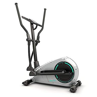 image of Bluefin Fitness CURV 2.0 Elliptical Cross Trainer | Home Gym | Exercise Step Machine | Air Walker | Compact | Kinomap | Live Video Streaming | Video Coaching & Training | Black & Grey Silver with sku:b07stdc4pj-blu-amz