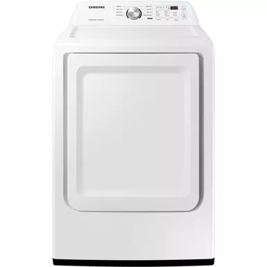 image of Samsung - 7.2 Cu. Ft. Electric Dryer with Sensor Dry - White with sku:dve45t3200w-electronicexpress