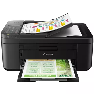 image of Canon - Pixma TR4720 Wireless Office All-In-One Printer Black with sku:bb21825208-bestbuy