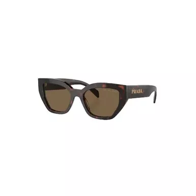 Prada Sunglasses (PRA09S-16N5Y1, Briar Tortoise/Dark Brown Polarized)