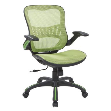 image of Porch & Den Plumlee Mesh Seat and Back Office Chair - Green with sku:g2afx-ykguhdpkh001iiewstd8mu7mbs-off-ovr