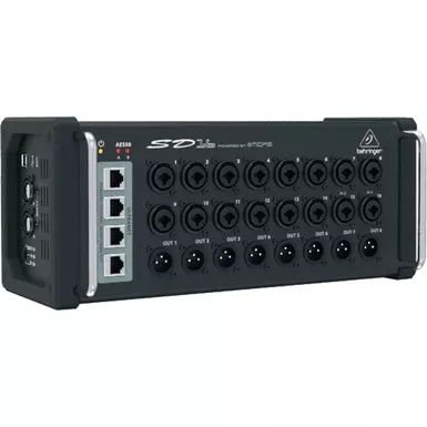image of Behringer SD16 I/O Stage Box with 16x Remote-Controllable MIDAS Preamps with sku:besd16-adorama