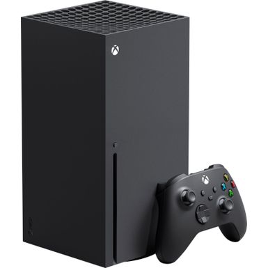 image of Microsoft - Xbox Series X 1TB Console - Black with sku:bb21656571-6428324-bestbuy-flexshopper1