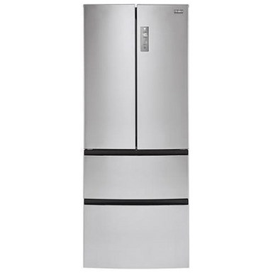 image of Haier - French-Door Refrigerator - Stainless Steel with sku:hrf15n3ags-electronicexpress