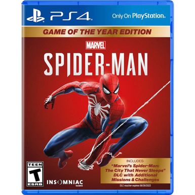 image of Marvel's Spider-Man Game of the Year Edition - PlayStation 4, PlayStation 5 with sku:bb21298023-6363873-bestbuy-sonycomputerentertainmentam