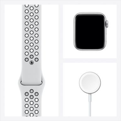 apple watch nike se 44mm space grey aluminium case gps