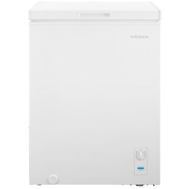 image of Insignia NS-CZ50WH0 - freezer - chest freezer - freestanding - white with sku:bb21404284-6385028-bestbuy-insignia