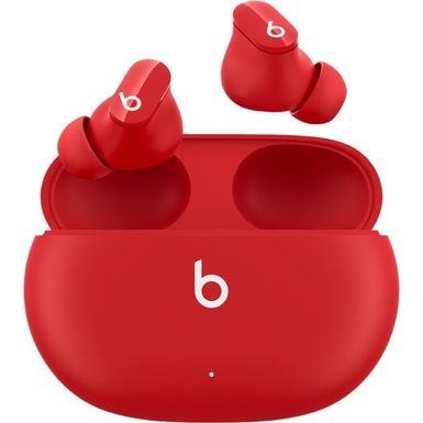 Red Beats Studio Buds Earphones