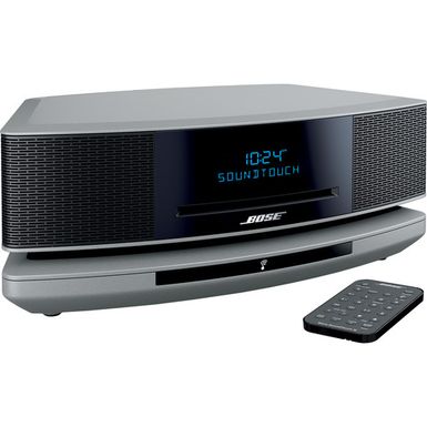 Rent To Own Bose Wave Soundtouch Music System Iv Includes Remote Control Soundtouch Pedestal Platinum Silver Bundle With Bose Soundtouch 10 Wireless Music System With Remote Control White Flexshopper