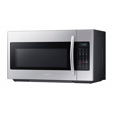 Rent to own Samsung - 1.8 Cu. Ft. Over-the-Range Microwave with Sensor